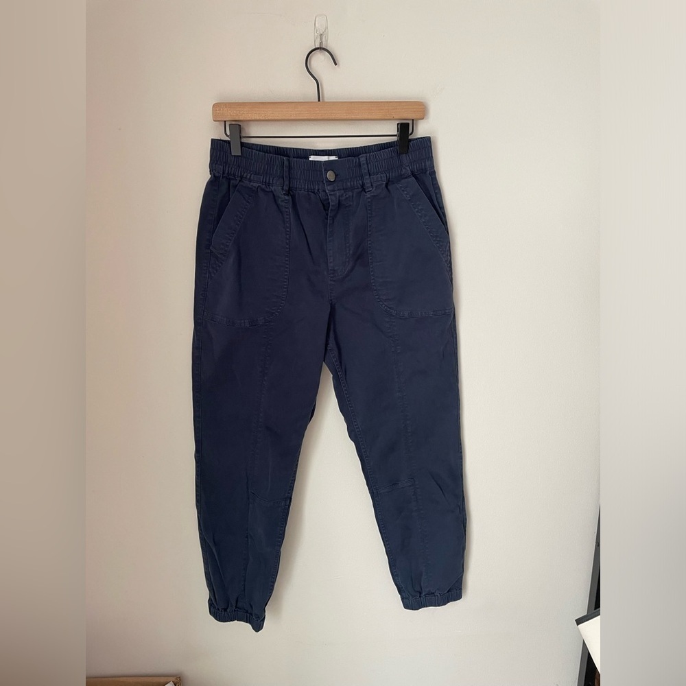 Michael Stars Navy Blue Jogger Pants